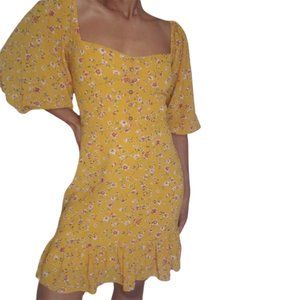 Lulu's Floral Print Dress